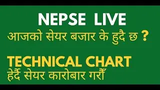 NEPSE LIVE - AI CHART OBSERVE TECHNICAL ANALYSIS #nepselivetoday