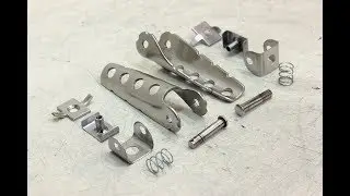 Cafe-racer passenger footpegs  by gazzz-garage
