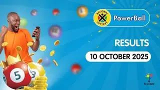 🎯 Ithuba PowerBall Results for 10 October 2025 | Did You Win?