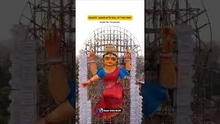 Biggest Jagadhatri Idol of 2025 😱🔥 | Kanailal Pally Chandannagar | Unbelievable Height & Beauty! 🪔✨