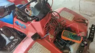Suzuki Quadrunner 1990 LT-4WD - Was fixed with new voltage regulator