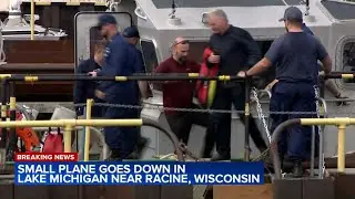 3 rescued after small plane crashes into Lake Michigan off WI coast