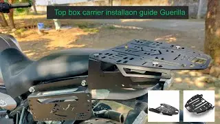 Best Top Box Carrier for Himalayan 450 & Guerilla 450 | Full Installation Tutorial + Tips