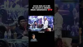 Anak kelas 5 Sd suaranya bikin merinding #kyaianwarzahid