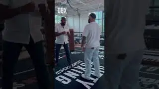 Джон Джонс даёт Гейблу Стивенсону советы по ударам! (ЭКСКЛЮЗИВНЫЕ КАДР)