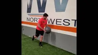 Single Leg Medball Throw and Stick