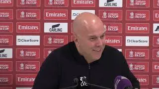 Liverpool 4-1 Barnsley: Arne Slot press conference FULL video