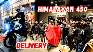 Taking Delivery of My New Himalayan 450 | #royalenfield @Ishumontiofficial