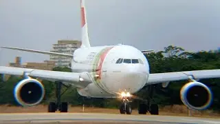 ✈️ RARO 4 WIDEBODY GIGANTES EM SOLO: Bel&iacute;ssimas Decolagens de Aeronaves  - Fortaleza Airport