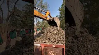 JCB 3dx trolley loding video #jcb #tractor #excavator #farming  #agriculture