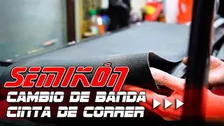 Te contamos como se cambia la banda de las cintas de correr - Semikon