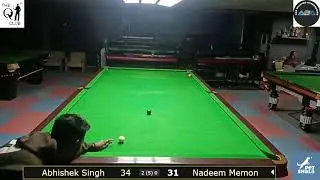 The Q Club Amateur Snooker Ranking Tournament II Abhishek Singh vs Nadeem Memon