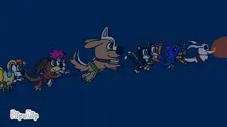 Short Animation: The Dragon Gang Domestics And Zero Flying Santa&rsquo;s Sleigh!