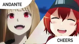 Andante x CheerS (Spice and Wolf: Merchant Meets The Wise Wolf x Cells at Work!)