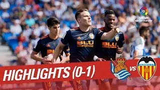 Resumen de Real Sociedad vs Valencia CF (0-1)