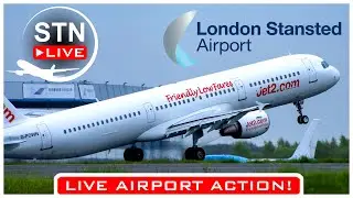 ✈️ LIVE STANSTED AIRPORT PLANE SPOTTING #planespotting #aviation