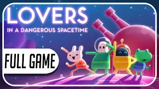 Lovers in a Dangerous Spacetime FULL GAME Walkthrough No Commentary (Longplay)