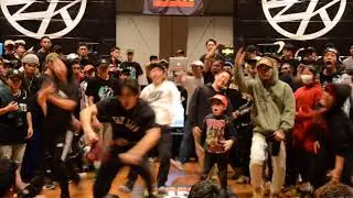 TAKAAKI vs Boi Krow｜MENS TOURNAMENT BEST 8 ②｜KING OF BUCK 8｜2017.12.10