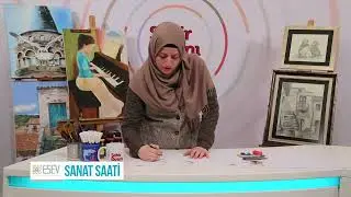 ESEV Sanat Saati 4. Bölüm | Kara Kalem - Çizim Teknikleri (Şehir Ekranı TV)