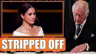 STRIPPED OFF🔴 King Charles Officially STRIPS OFF Meghan Markle Of Her Duchess Title