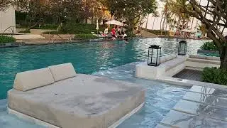 Dusit Thani Resort & Spa Hotel : New Renovated Pool. (December 2021)