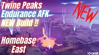 Fortnite STW - Twine Peaks endurance build AFK - Homebase East - Working 2025🔥🔥🔥