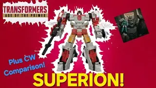 Transformers Age of the Primes Superion Combined - GotBot true Review NUMBER 1313