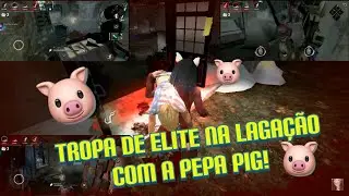 DBD Mobile- Correndo da Pepa Pig num mapa lagada&ccedil;o!