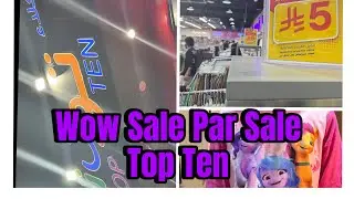 Wow 5 our 11 Riyal Offer 👌 Eid Shopping 🛍️ Top Ten #vlog #jeddah || GulRooh Life