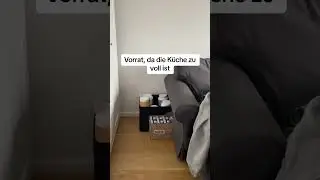 &Auml;ndert sich das in einer gr&ouml;&szlig;eren Wohnung? 😂 #wohnung #deko #ironie