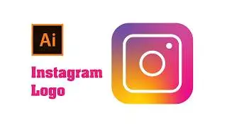 How to Design Instagram Logo in Adobe Illustrator | Step by Step Urdu/Hindi
