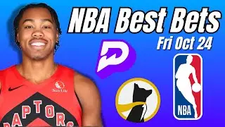 BEST NBA BETS TODAY!! FRIDAY OCTOBER 24 On PRIZEPICKS and UNDERDOG IN THE NBA 10/24/25