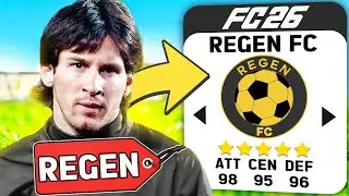 NUOVA CARRIERA ma POSSO COMPRARE SOLO REGEN per VINCERE la CHAMPIONS LEAGUE!