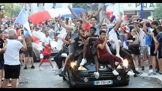 Victoire France 2018 : Il ne Fallait pas Passer par le Centre de Menton en Voiture !!!