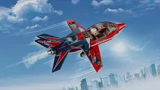 Анимированная сборка набора Lego 60177