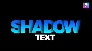 How To Make Shadow Text Effect In Picsart || Create Shadow Text Effect || PicsArt Text Tutorial 2021