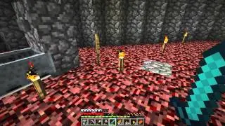 Minecraft N3rdCraft Part 3: New Guy, Nether Fortress!