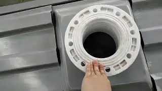 how to install the square cooling tower?