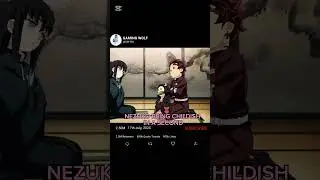 Nezuko the Legend|Music:GAMBARE GAMBARE SENPAI|#anime #capcut #edits #nezuko #gamingwolf