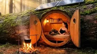 &ldquo;Akele Jungle Mein Wood House Bana Diya 😱&rdquo; Jungal Survival | #ForestLifeBulding