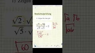 Simplifying the root