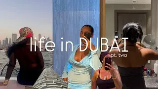 Life in Dubai Pt. Two | Yacht Day, Pool Party & Sister Hair Day