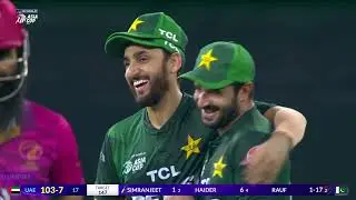 Farhan with pinpoint accuracy | Pakistan vs UAE | DP World Asia Cup 2025