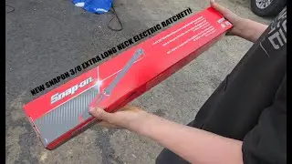 New Snap On Extra long neck 3/8 electric ratchet!