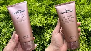 Обзор скраба для тела и масла для тела с эффектом мерцания Mcaffeine Shimmer