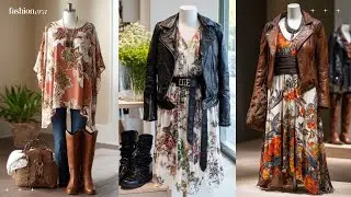 Boho Chic Outfit Ideas: Leather Details, Effortless Style, Modern Wardrobe Confidence