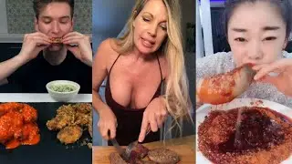 Village Foods Mukbang | TikTok Funny Video | Cooking Asian Foods |