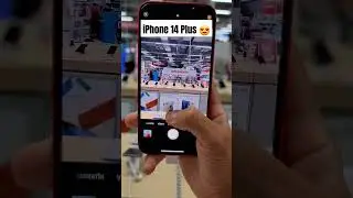 iPhone 14 Plus Camera And Zoom Test 😍 #shorts