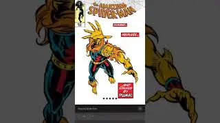 Amazing Spider-Man #256 Puma makes his First Appearance! # marvel comic drop on #veve