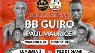 EN DIRECT AR&Egrave;NE NATIONALE JOURN&Eacute;E THI&Eacute;DO PRODUCTION BB GUIRO VS PAUL MAURICE